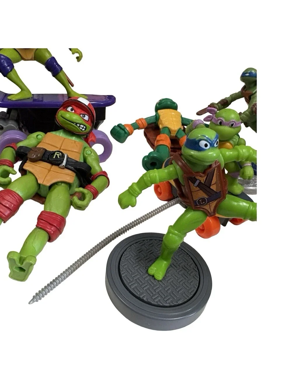 TMNT Teenage Mutant Ninja Turtles Mutant Mayhem Various Figures Lot